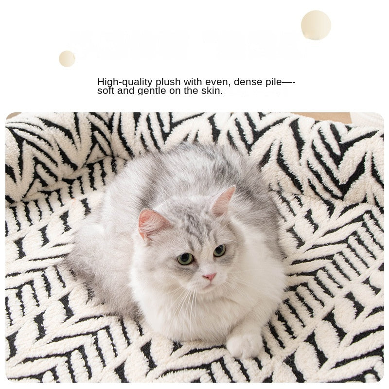 Plush Thick Non-Slip Sofa Pet Mat