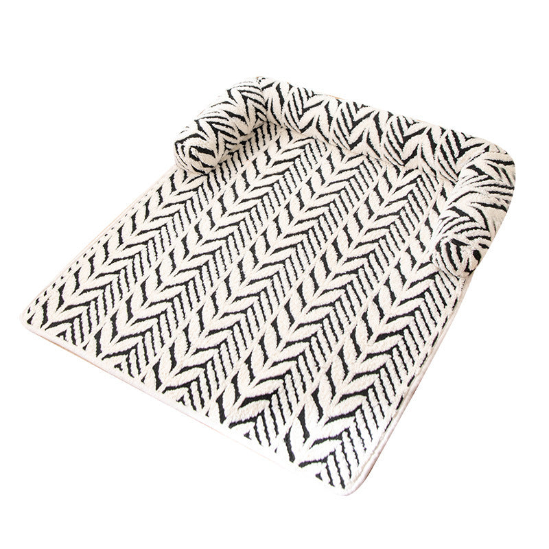 Plush Thick Non-Slip Sofa Pet Mat