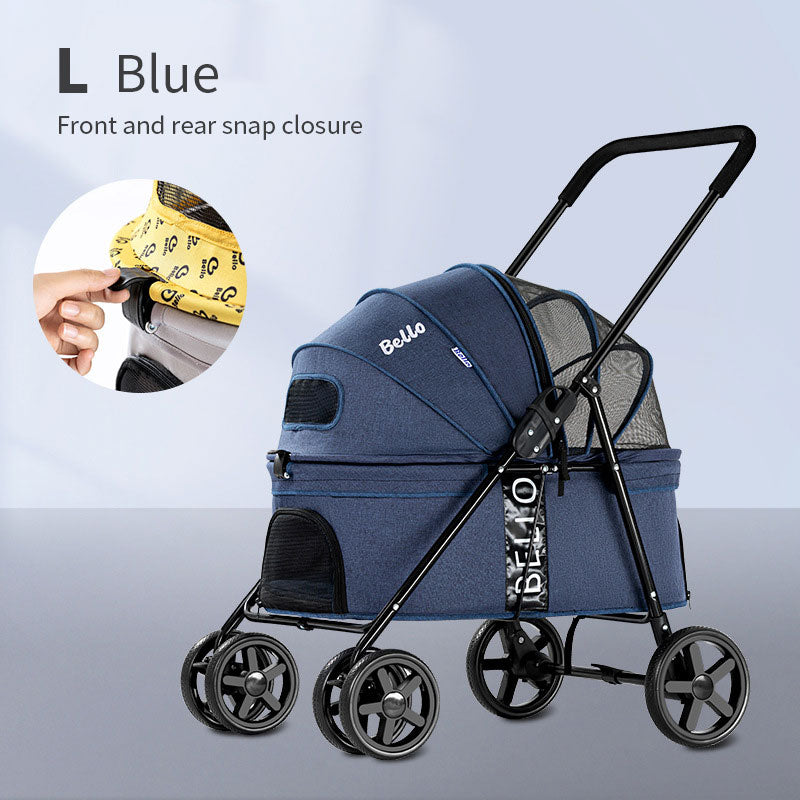 Pet Stroller Lightweight Foldable