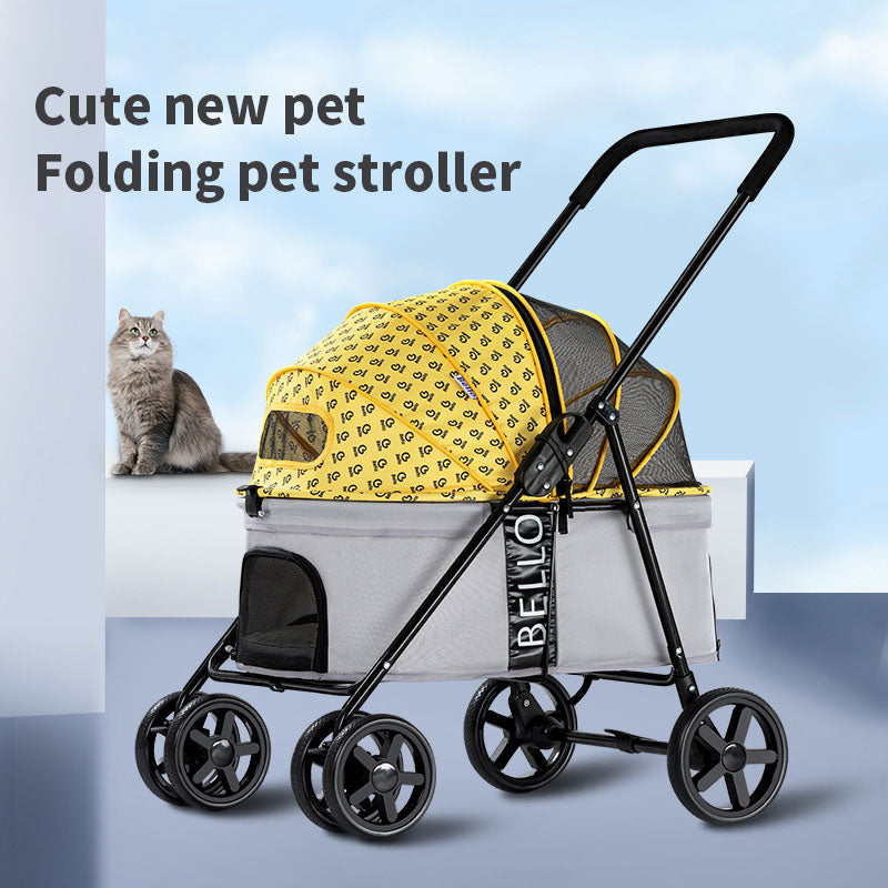 Pet Stroller Lightweight Foldable