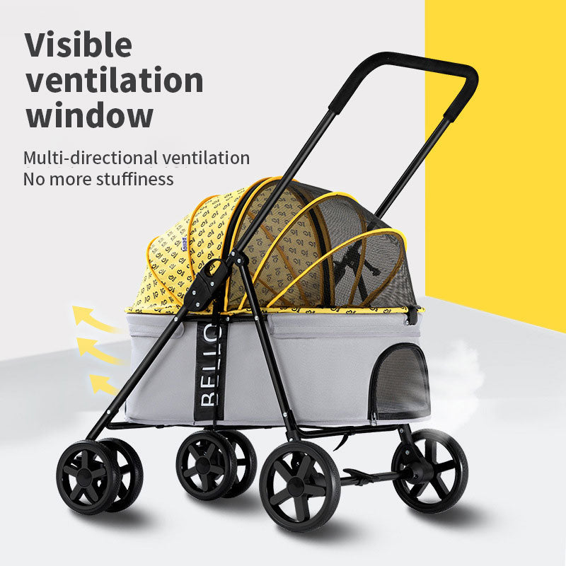 Pet Stroller Lightweight Foldable