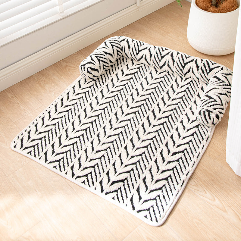 Plush Thick Non-Slip Sofa Pet Mat