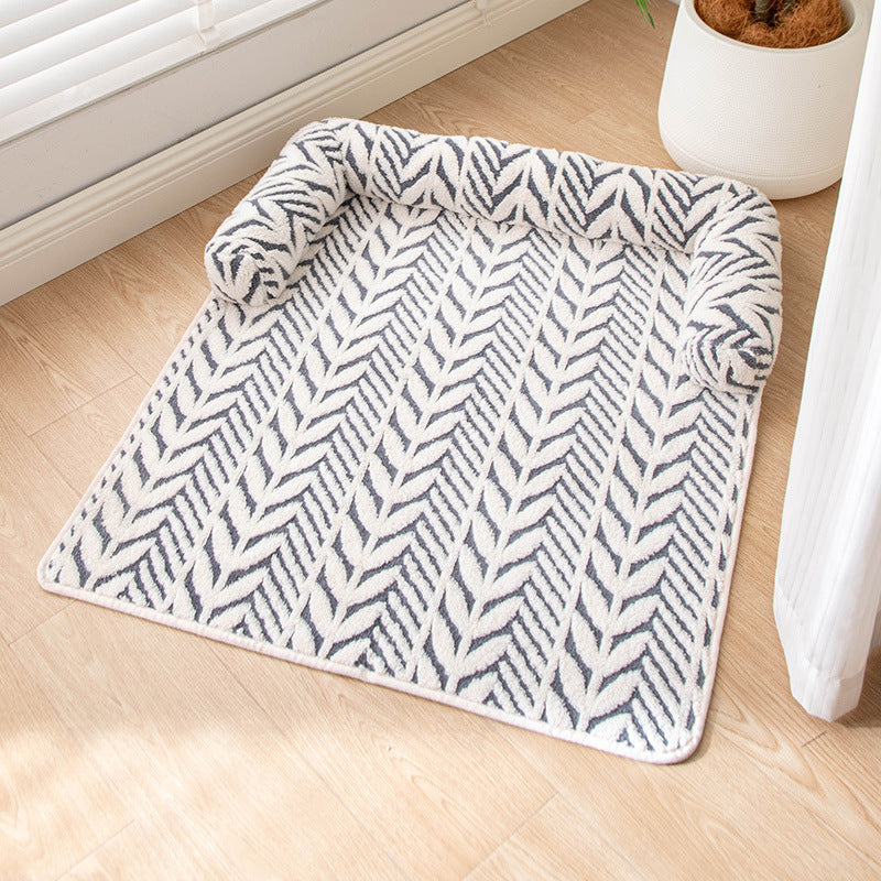 Plush Thick Non-Slip Sofa Pet Mat